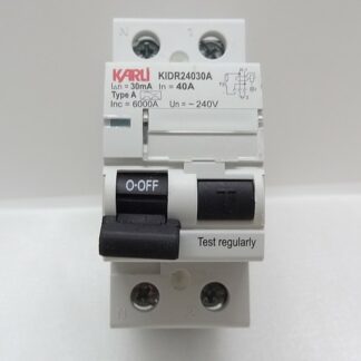 KARLI - Disjoncteur différentiel - 30 mA - 40 A - Neuf