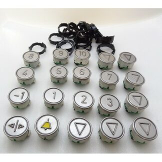 SCHAEFER - Lot de 20 boutons RT42 IX - Seconde main (Occasion)